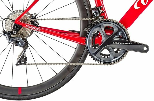 Bicicletta da strada Wilier Cento1NDR Shimano Ultegra Di2 RD-R8050 2x11 Red/Black Glossy L Shimano - 7