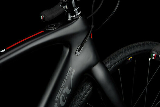 Gravel / Пътни електрически велосипед Wilier Cento1 Hybrid Shimano Ultegra RD-R8000 2x11 Black/Red Matt S - 4
