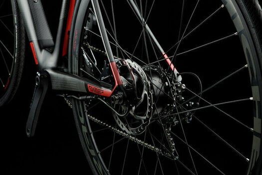 Race-/gravel-elektrische fiets Wilier Cento1 Hybrid Shimano Ultegra RD-R8000 2x11 Black/Red Matt S - 5