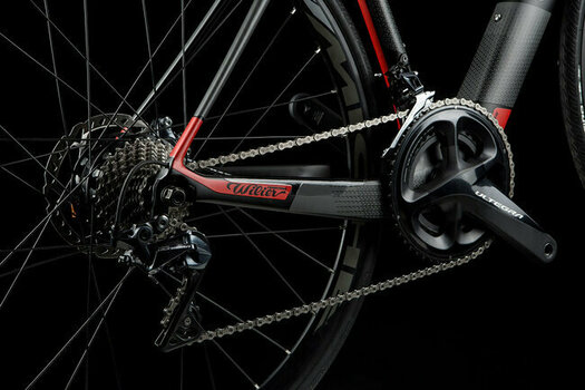 Race-/gravel-elektrische fiets Wilier Cento1 Hybrid Shimano Ultegra RD-R8000 2x11 Black/Red Matt S - 7