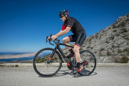 Gravel / Пътни електрически велосипед Wilier Cento1 Hybrid Shimano Ultegra RD-R8000 2x11 Black/Red Matt S - 20