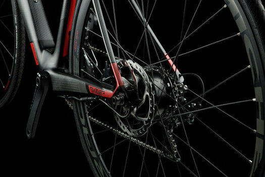 Gravel / Országúti elektromos kerékpár Wilier Cento1 Hybrid Shimano Ultegra RD-R8000 2x11 Red/Silver/Black Glossy L - 5