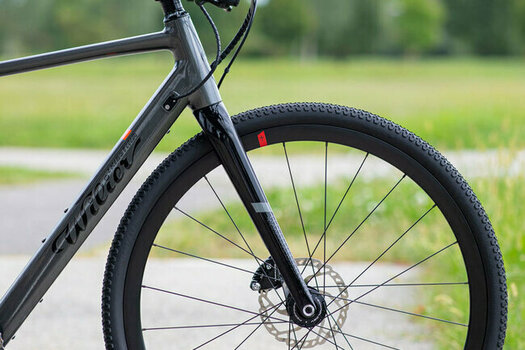 Race-/gravel-elektrische fiets Wilier Triestina Hybrid Shimano 105 RD-R7000 2x11 Red/Black Matt M - 5