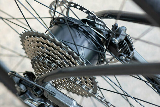 Strada / Gravel bicicletta elettrica Wilier Triestina Hybrid Shimano 105 RD-R7000 2x11 Red/Black Matt M - 8