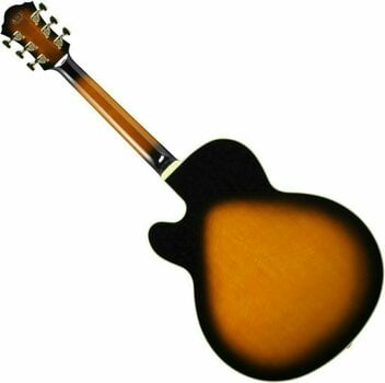 Gitara semi-akustyczna Ibanez AF2000-BS Brown Sunburst - 2