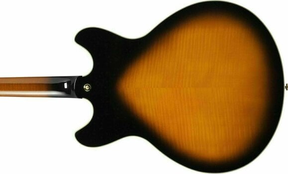 Halbresonanz-Gitarre Ibanez AS2000-BS Brown Sunburst - 5