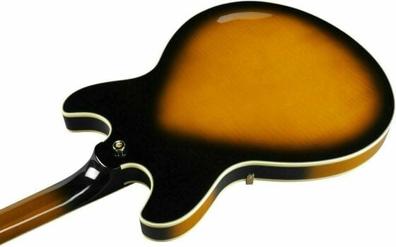 Semiakustická gitara Ibanez AS2000-BS Brown Sunburst - 7