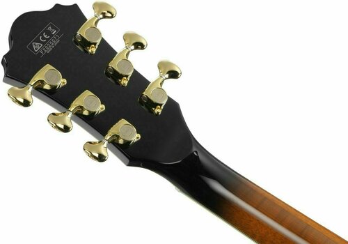 Semiakustická gitara Ibanez AS2000-BS Brown Sunburst - 9