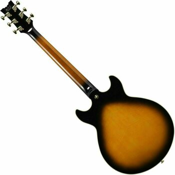 Semi-akoestische gitaar Ibanez AM2000H-BS Brown Sunburst - 2