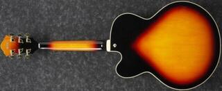 Poolakustiline kitarr Ibanez AF95-BS Brown Sunburst Poolakustiline kitarr - 2