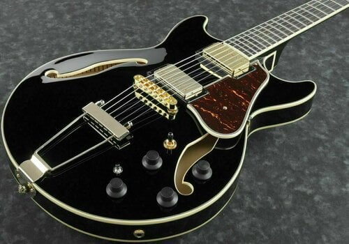 Semi-Acoustic Guitar Ibanez AMH90-BK Black - 4