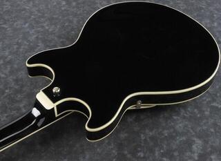 Poolakustiline kitarr Ibanez AMH90-BK Black Poolakustiline kitarr - 4