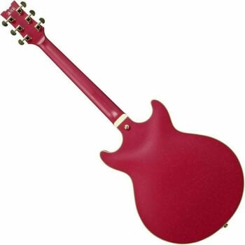 Halbresonanz-Gitarre Ibanez AMH90-CRF Cherry Red - 2