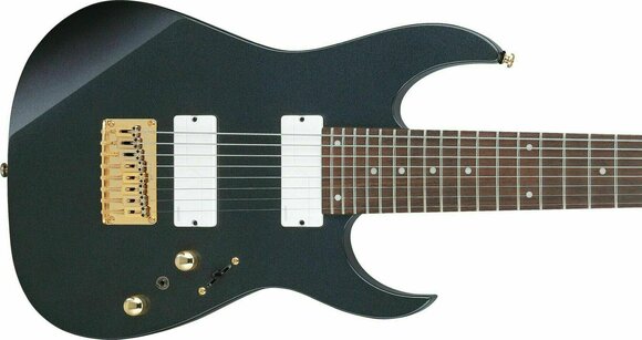 8-snarige elektrische gitaar Ibanez RG80F-IPT Iron Pewter - 4