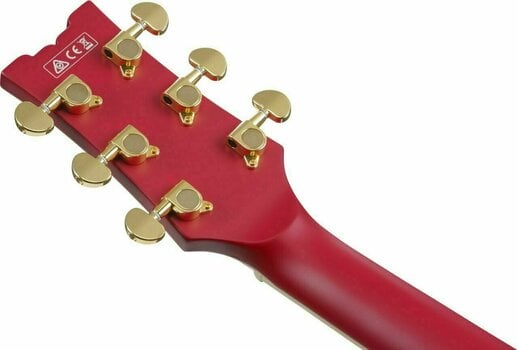 Semi-akoestische gitaar Ibanez AMH90-CRF Cherry Red - 9
