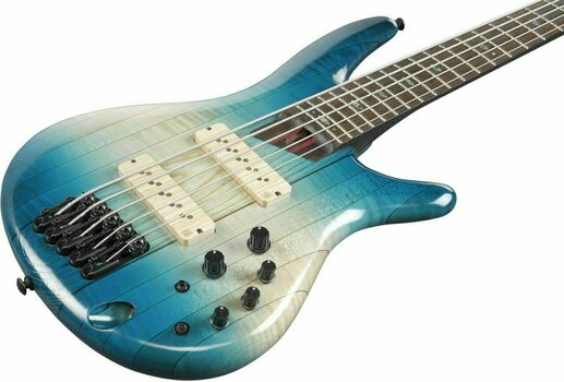 Basse 5 cordes Ibanez SR5CMLTD-CIL Caribbean Islet Basse 5 cordes - 6