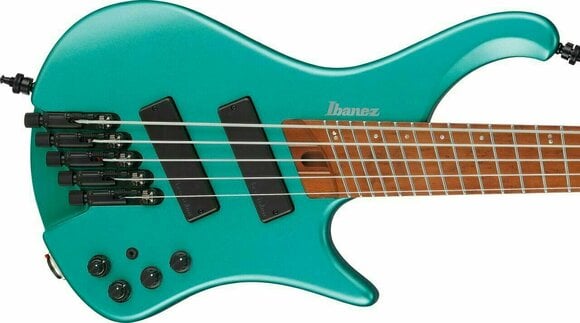 Headless Bass Guitar Ibanez EHB1005SMSEMM Emerald Green Metallic - 4