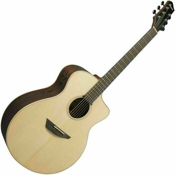 Guitare Jumbo acoustique-électrique Ibanez PA300E-NSL Natural Satin - 3