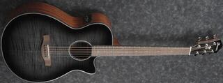 guitarra eletroacústica Ibanez AEG70-TCH Transparent Charcoal Burst guitarra eletroacústica - 1