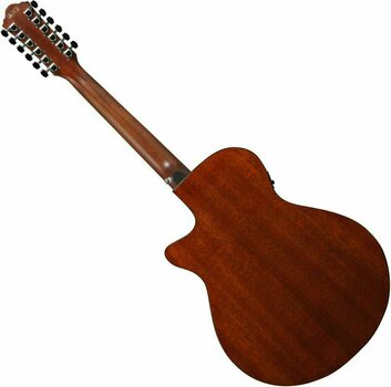 12-snarige elektrisch-akoestische gitaar Ibanez AEG5012-BKH Zwart - 2