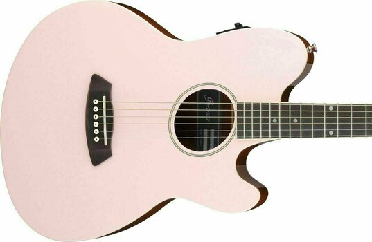 Electro-acoustic guitar Ibanez TCY10E-PKH Pastel Pink - 4