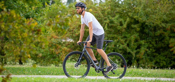 Strada / Gravel bicicletta elettrica Wilier Triestina Hybrid Shimano 105 RD-R7000 2x11 Red/Black Matt L - 14