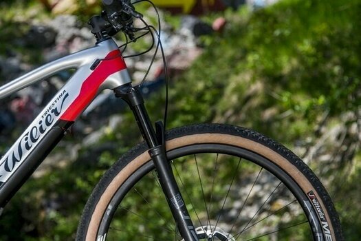 Bicicleta montana electrica Wilier 101FX Hybrid Shimano XT RD-M8100 1x12 Grey/Black/Red Matt M - 4