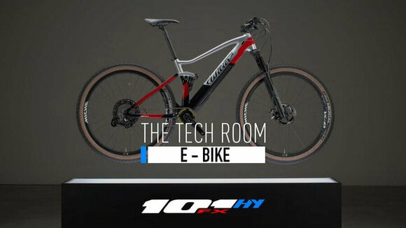 MTB E-Bike Wilier 101FX Hybrid Shimano XT RD-M8100 1x12 Grey/Black/Red Matt M - 10