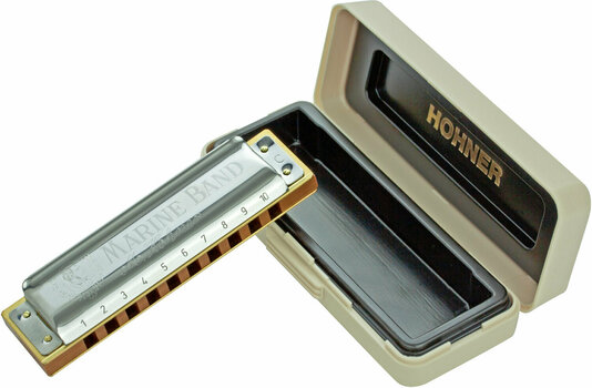 Diatonic harmonica Hohner Marine Band 1896/20 C - 4
