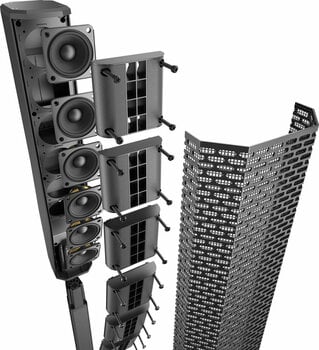  Säulen PA System Electro Voice 30M Schwarz  Säulen PA System - 6