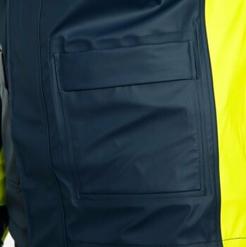 Motorcycle Rain Jacket Dainese Storm 2 Jacket Black Iris/Fluo Yellow 2XL Motorcycle Rain Jacket - 4