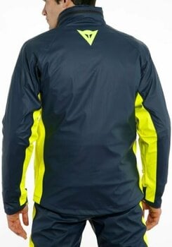 Motorcycle Rain Jacket Dainese Storm 2 Jacket Black Iris/Fluo Yellow 2XL Motorcycle Rain Jacket - 8