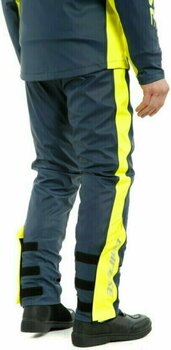 Moto kalhoty do deště Dainese Storm 2 Pants Black Iris/Fluo Yellow S - 7
