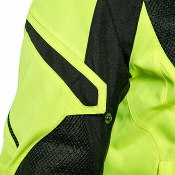 Textile Jacket Dainese Air Crono 2 Black/Fluo Yellow 46 Textile Jacket - 4