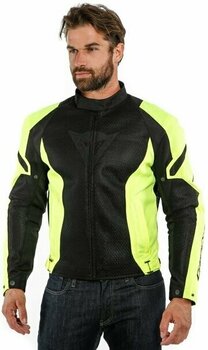 Textile Jacket Dainese Air Crono 2 Black/Fluo Yellow 46 Textile Jacket - 6