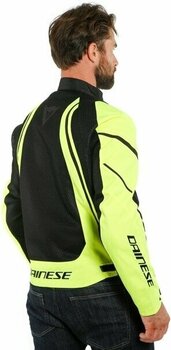 Textile Jacket Dainese Air Crono 2 Black/Fluo Yellow 46 Textile Jacket - 7