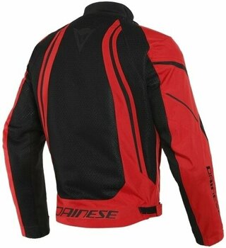 Textile Jacket Dainese Air Crono 2 Black/Lava Red 46 Textile Jacket - 2