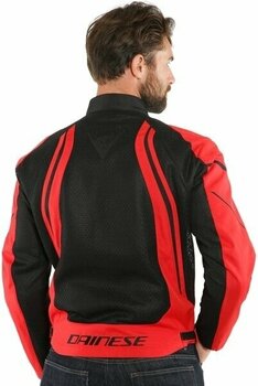 Tekstilna jakna Dainese Air Crono 2 Black/Lava Red 46 Tekstilna jakna - 5