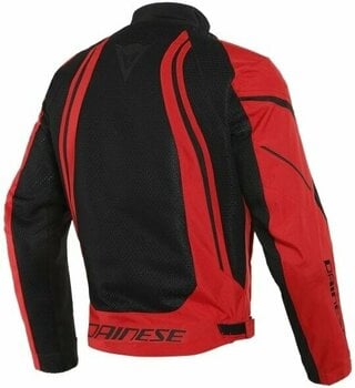 Textile Jacket Dainese Air Crono 2 Black/Lava Red 48 Textile Jacket - 2