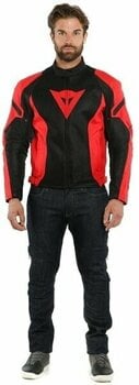 Textile Jacket Dainese Air Crono 2 Black/Lava Red 48 Textile Jacket - 6