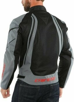 Textile Jacket Dainese Air Crono 2 Black/Charcoal Gray 46 Textile Jacket - 7