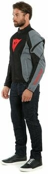 Tekstilna jakna Dainese Air Crono 2 Black/Charcoal Gray 50 Tekstilna jakna - 9