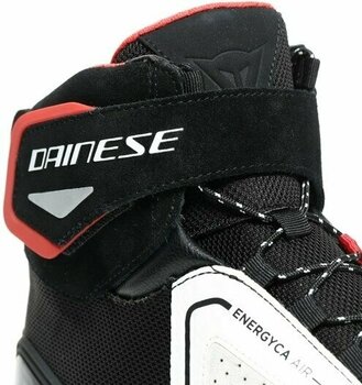 Motorcycle Boots Dainese Energyca Air Black/White/Lava Red 41 Motorcycle Boots - 7