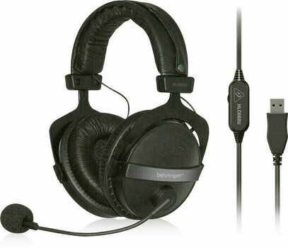 PC headset Behringer HLC660U Fekete PC headset - 3