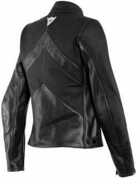 Leather Jacket Dainese Santa Monica Lady Black 40 Leather Jacket - 2