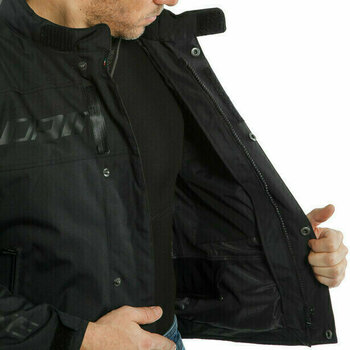 Textile Jacket Dainese Saetta D-Dry Black/Black 48 Textile Jacket - 6