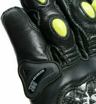 Δερμάτινα Γάντια Μηχανής Dainese Carbon 3 Long Black/Fluo Yellow/White S Δερμάτινα Γάντια Μηχανής - 7