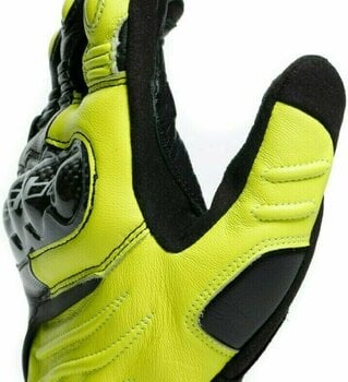 Δερμάτινα Γάντια Μηχανής Dainese Carbon 3 Long Black/Fluo Yellow/White S Δερμάτινα Γάντια Μηχανής - 9