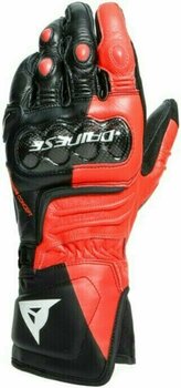 Rukavice Dainese Carbon 3 Long Black/Fluo Red/White S Rukavice - 2