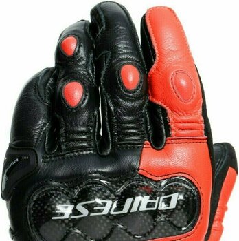 Motorcycle Gloves Dainese Carbon 3 Long Black/Fluo Red/White S Motorcycle Gloves - 7